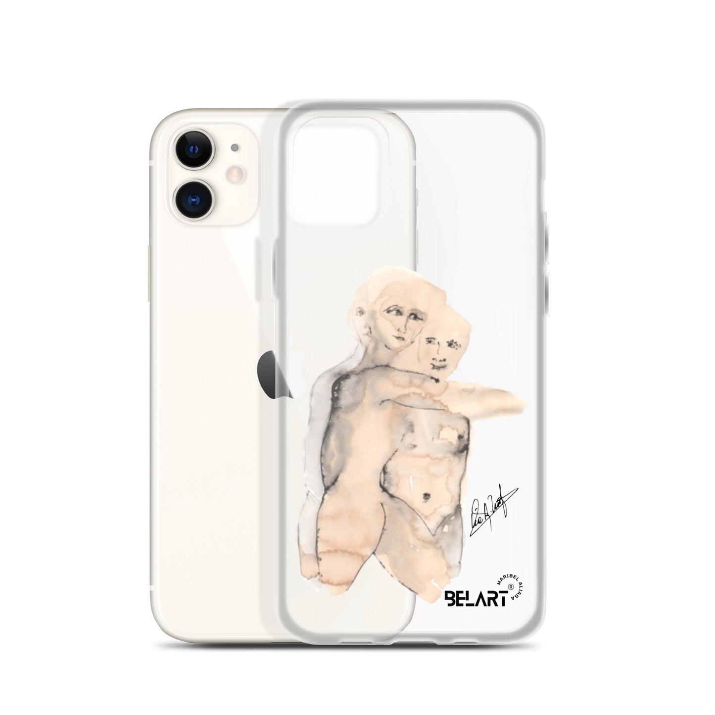 Funda transparente para iPhone® Nudos