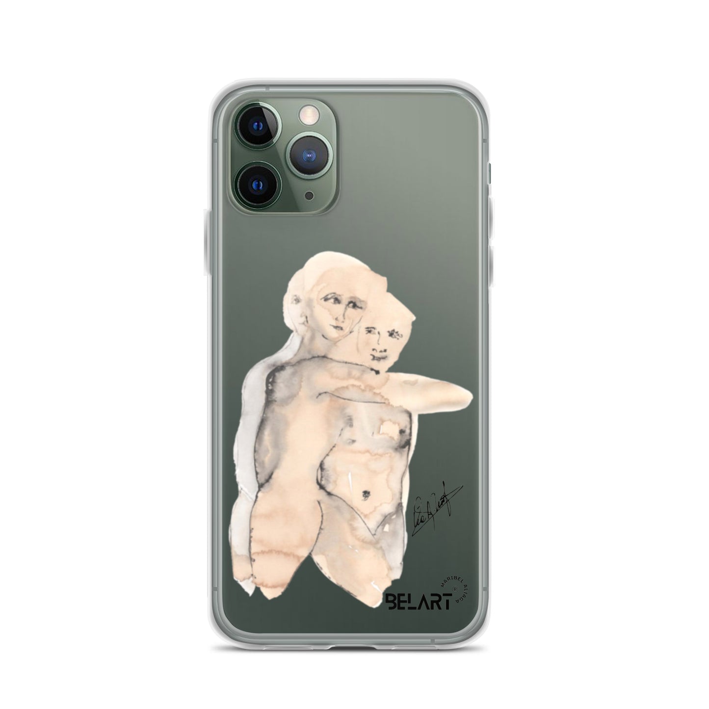 Funda transparente para iPhone® Nudos