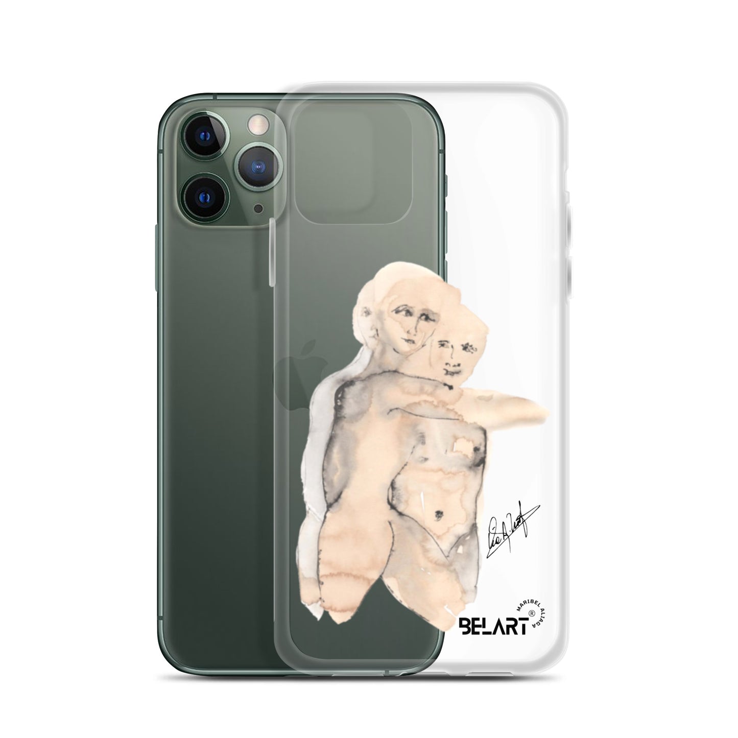 Funda transparente para iPhone® Nudos