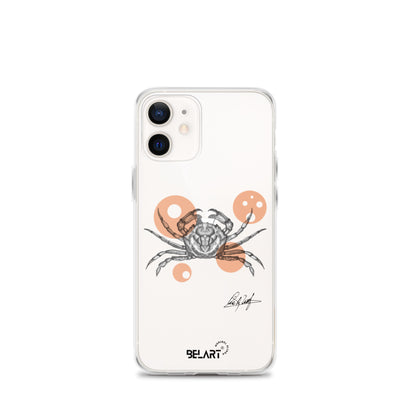 Funda transparente para iPhone® Crustáceo Marino