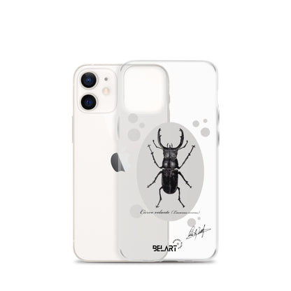 Funda transparente para iPhone® Ciervo Volante