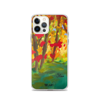 Funda transparente para iPhone® Autumn Leaves