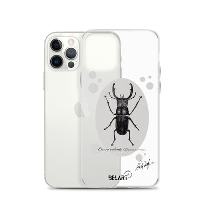 Funda transparente para iPhone® Ciervo Volante