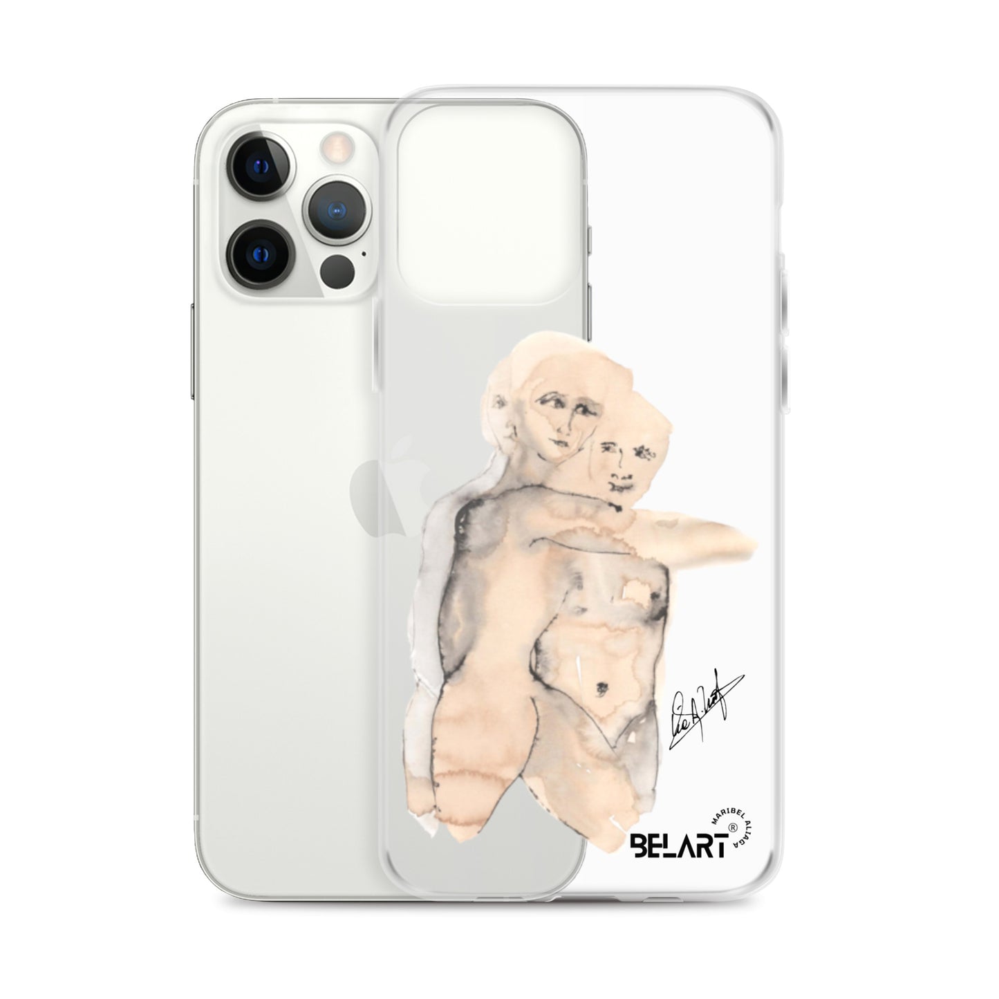 Funda transparente para iPhone® Nudos