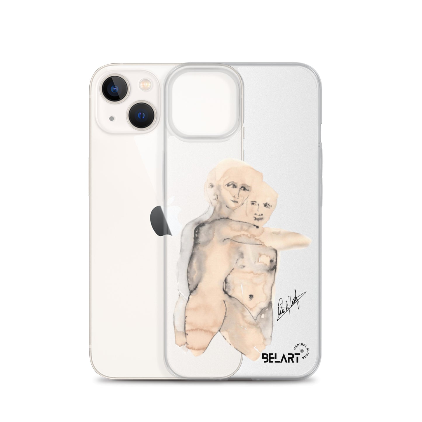 Funda transparente para iPhone® Nudos