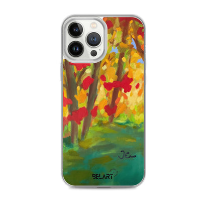 Funda transparente para iPhone® Autumn Leaves