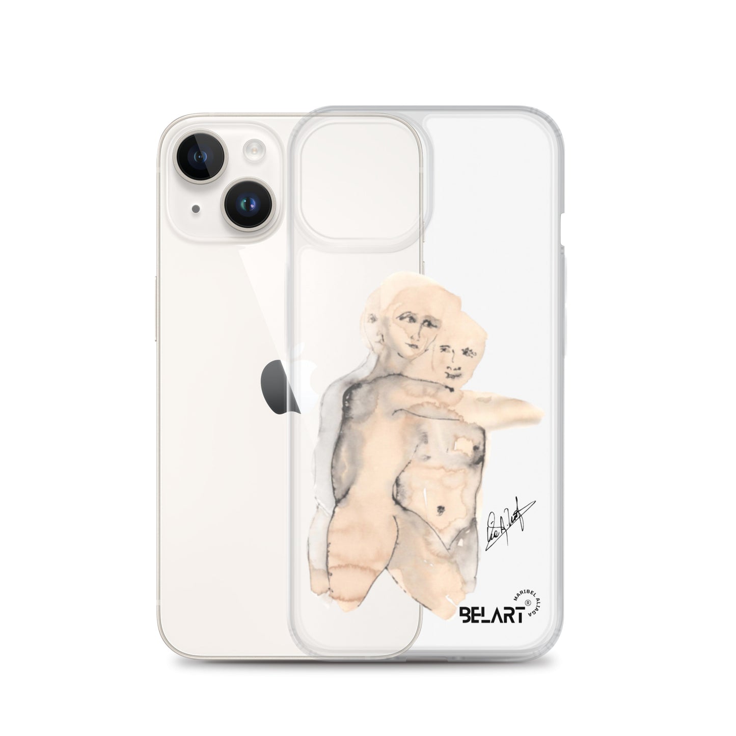 Funda transparente para iPhone® Nudos