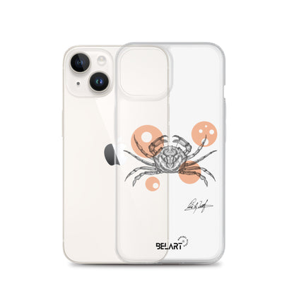 Funda transparente para iPhone® Crustáceo Marino