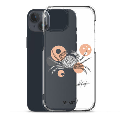 Funda transparente para iPhone® Crustáceo Marino