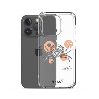 Funda transparente para iPhone® Crustáceo Marino