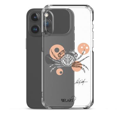 Funda transparente para iPhone® Crustáceo Marino