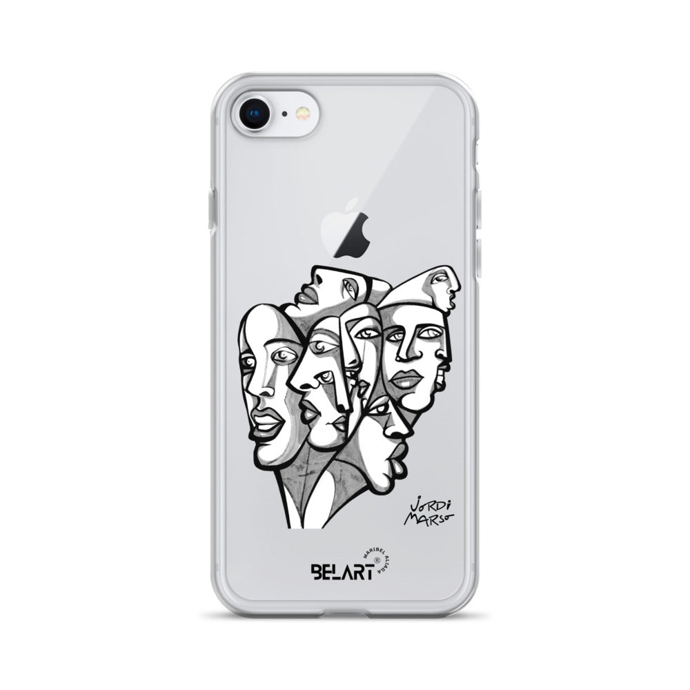 Funda transparente para iPhone® Buscando Un Camino