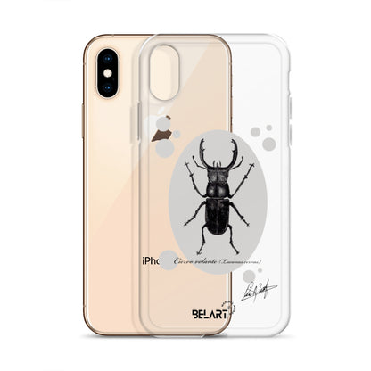 Funda transparente para iPhone® Ciervo Volante