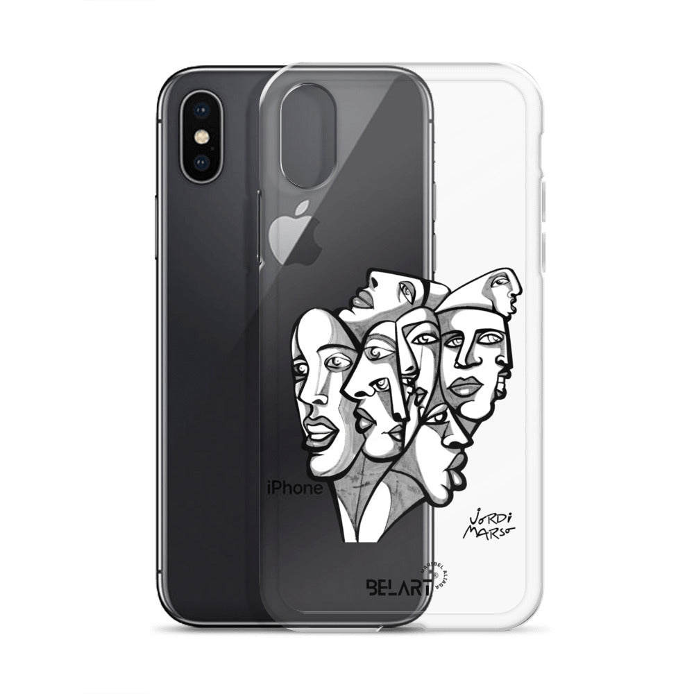 Funda transparente para iPhone® Buscando Un Camino