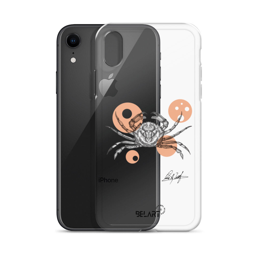 Funda transparente para iPhone® Crustáceo Marino